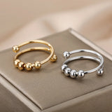 Gold & Silver Plated Fashion Ring – Luxora Jewelry